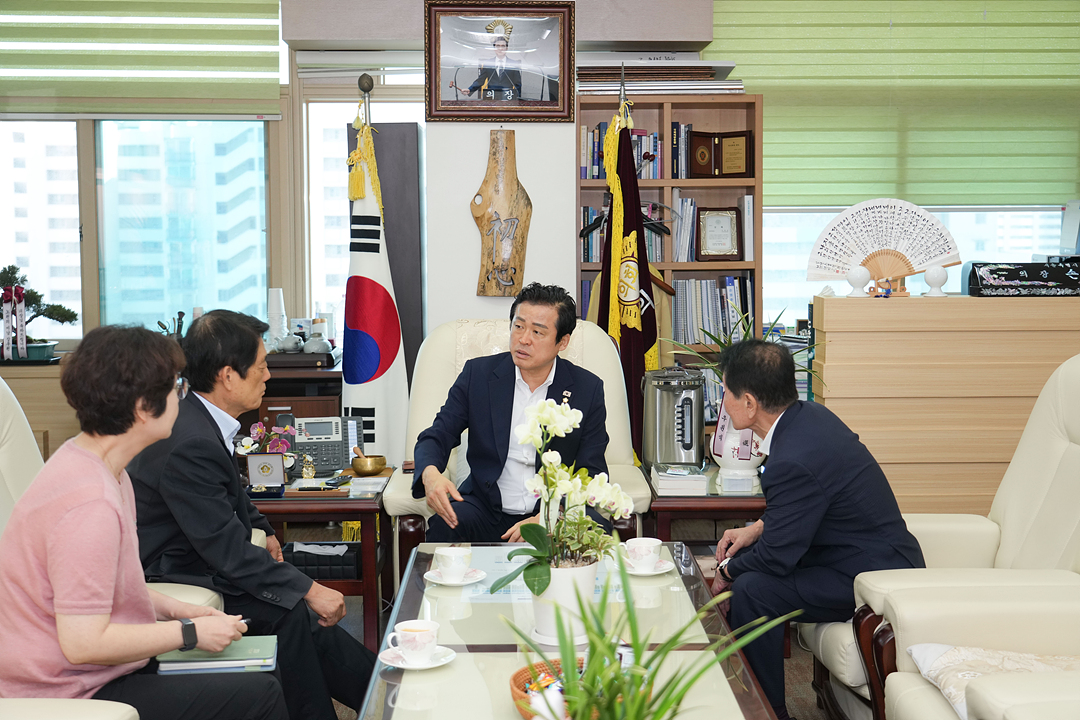 상이군경ㆍ광복회 회장 차담 - 3