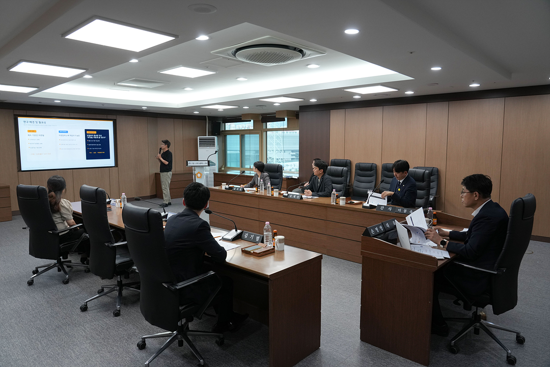 노원구의회 의정활동 인공지능 활용모델 개발 연구회 연구용역 착수보고회 - 8