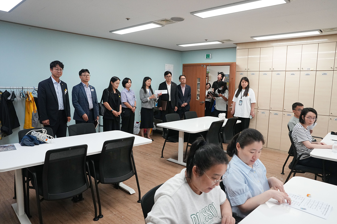 제300회 노원구의회 임시회 보건복지위원회 현장방문 - 19