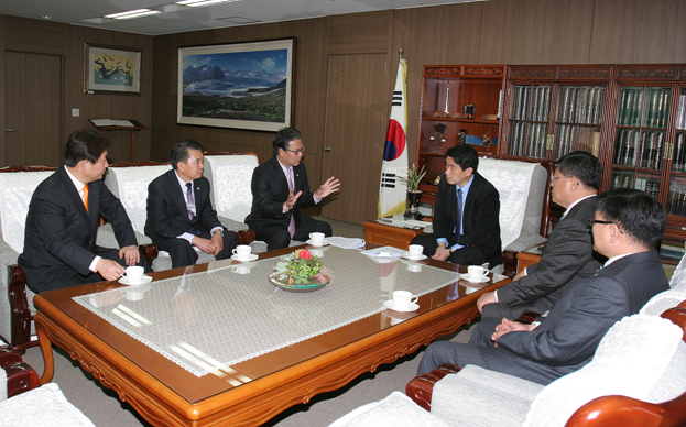 국립서울과학관 유치를 위한 교육과학기술부장관 면담 - 2