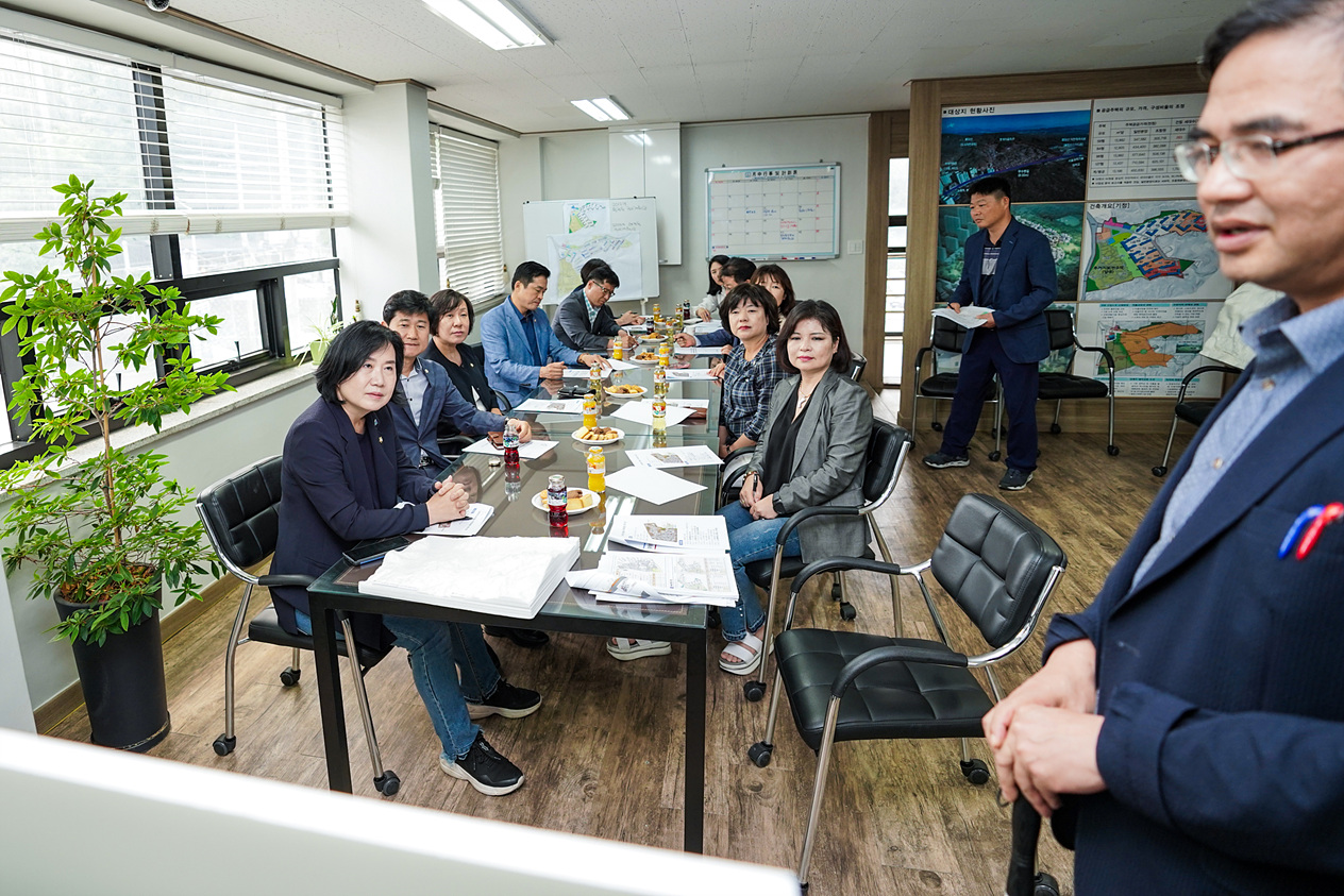 풍수해 대책 관련 현장방문(을 지역) - 2