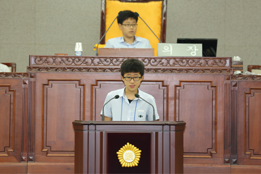 중학생 직업체험을 위한 청소년 모의의회 개최 - 25