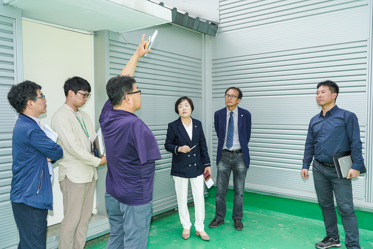 수락행복발전소, 당고개 배드민턴장 현장방문 - 12