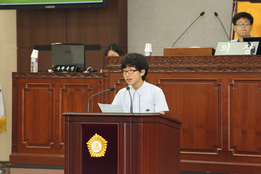 중학생 직업체험을 위한 청소년 모의의회 개최 - 29