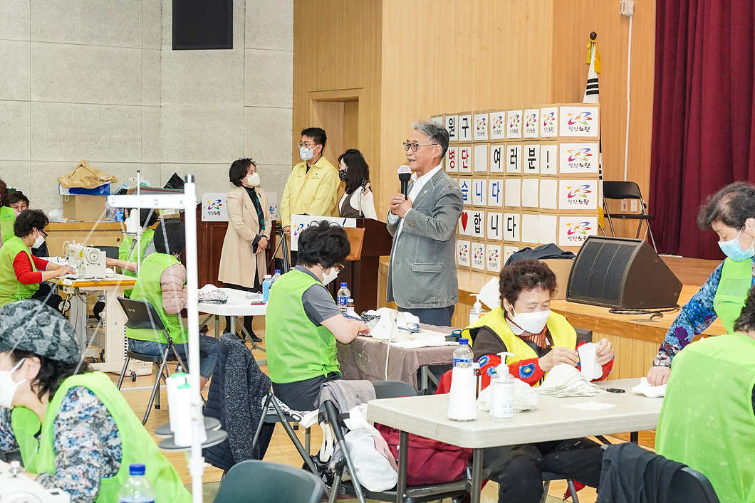 노원구 면마스크 의병단 해단식 - 3