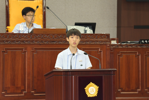 중학생 직업체험을 위한 청소년 모의의회 개최 - 15