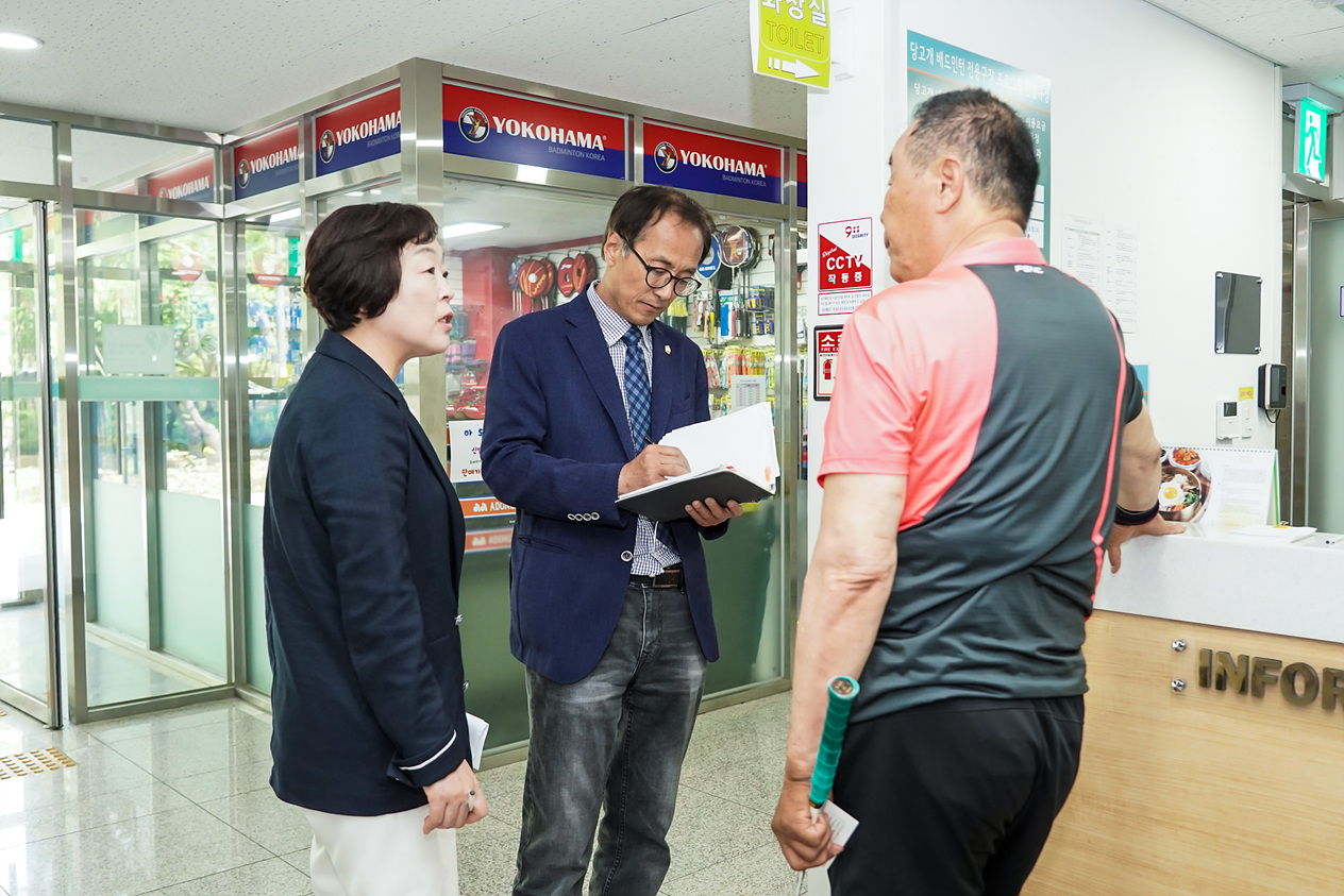 수락행복발전소, 당고개 배드민턴장 현장방문 - 13