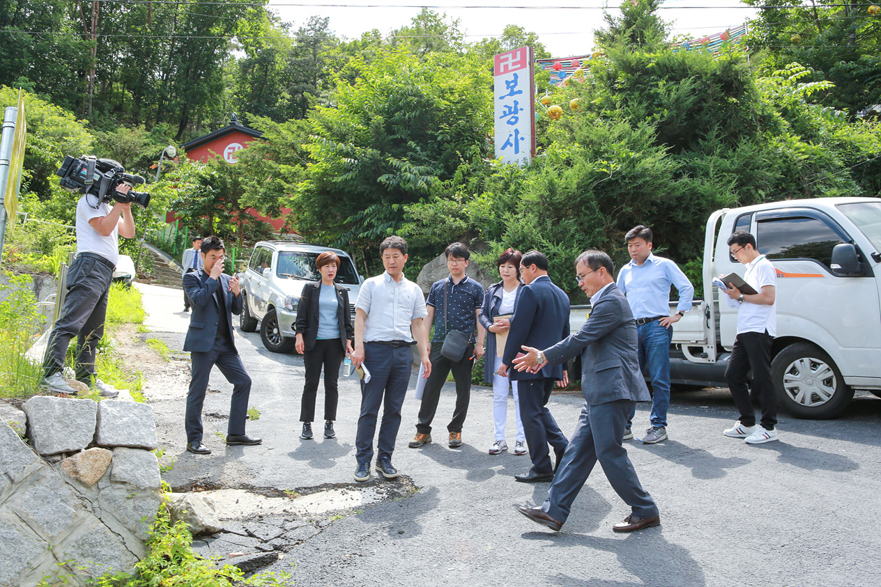 풍수해 대책 관련 현장방문(병 지역) - 2