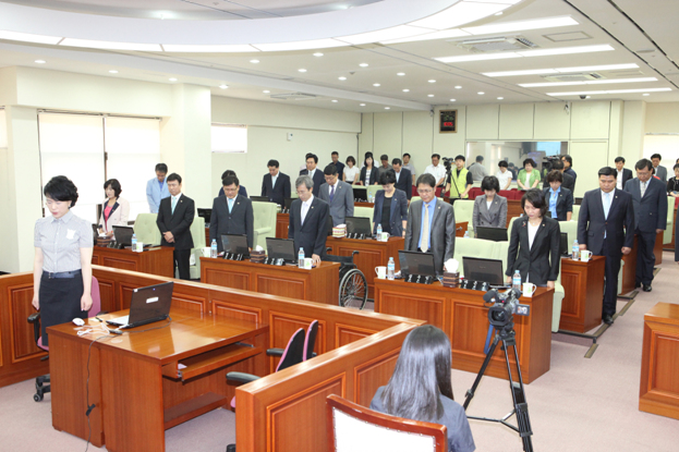 제190회 임시회 제1차 본회의 개의 - 2