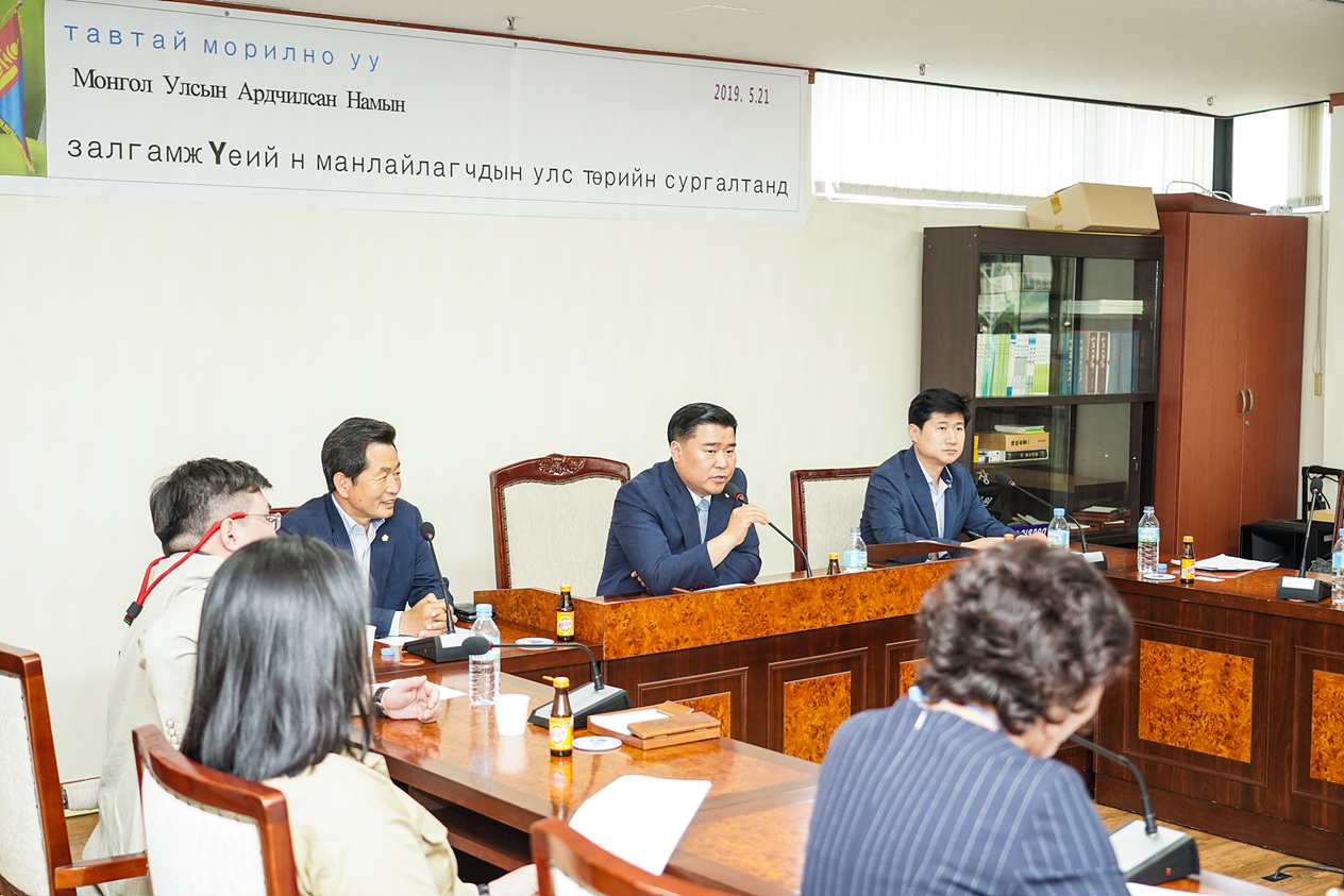 몽골 선진정치 연수단 노원구의회 방문 - 5