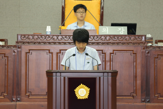 중학생 직업체험을 위한 청소년 모의의회 개최 - 26