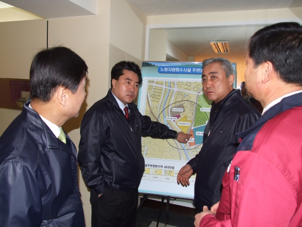 도시환경위원회, 노원자원회수시설 방문 