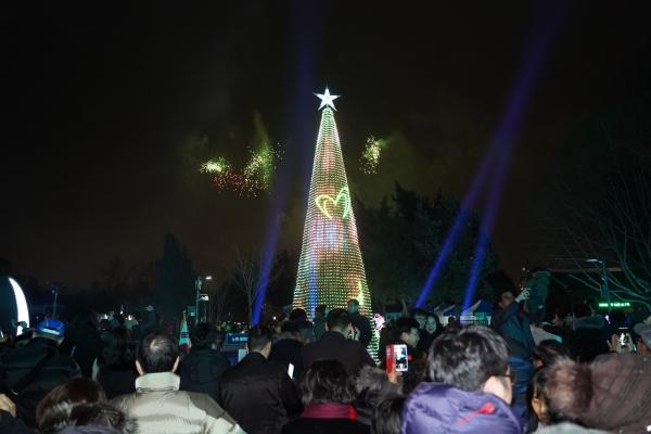  구화랑대역 불빛정원 개장식