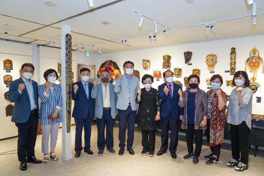 경춘선숲길 갤러리 아시아의 탈(가면)전