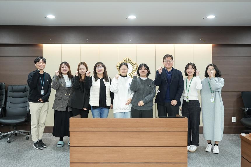  ‘청년들의 재활용 분리배출 인식 향상’을 위한 대학생 사업 제안 간담회