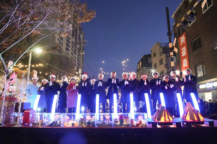 경춘선 공릉숲길 크리스마스 마켓·빛의 거리 점등식