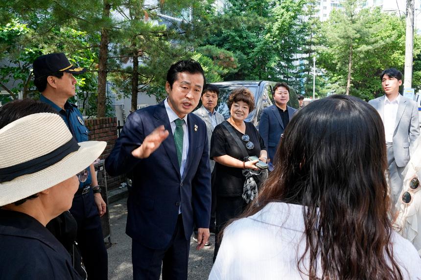 중계본동 민원현장 합동점검