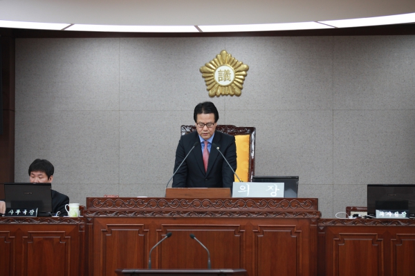 제193회 임시회 개회