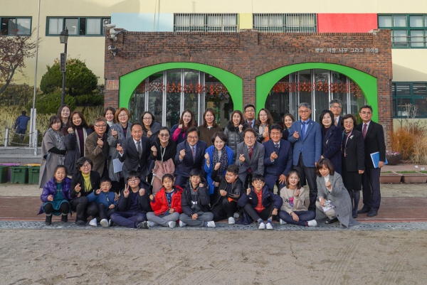 유은혜 사회부총리 상천초등학교 간담회