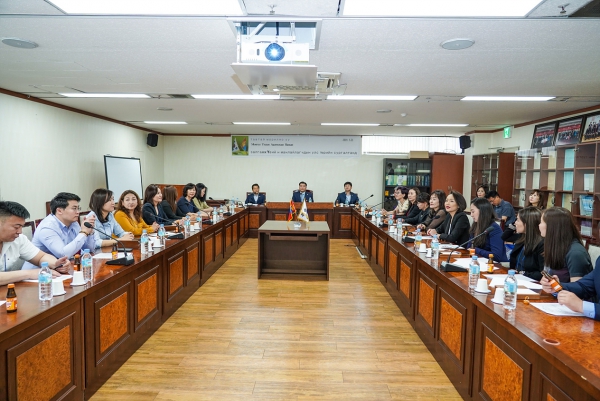 몽골 선진정치 연수단 노원구의회 방문